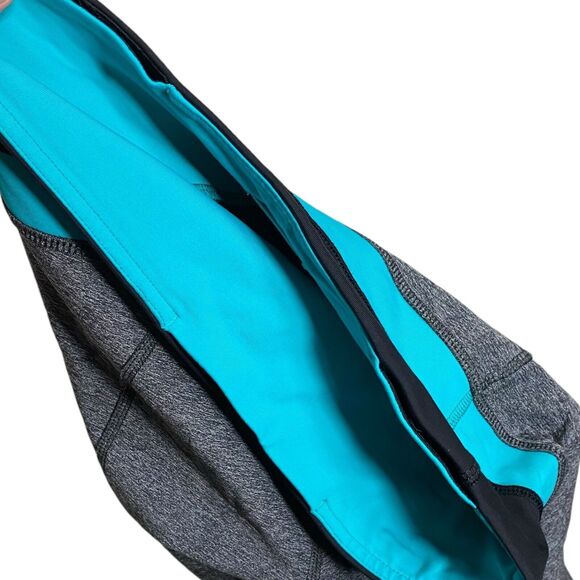 Lululemon Leggings Womens 6 Gray Teal Inspire Tight Athleisure Yoga Workout Gym - Picture 10 of 12